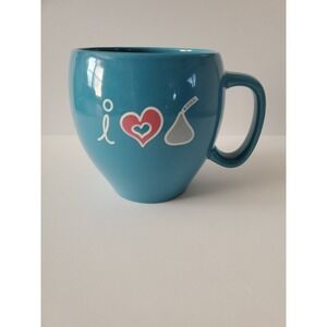 Jacci Hersheys (It's Cool To Be Sweet ) 2005 Blue Turquoise Coffee Cup Mug